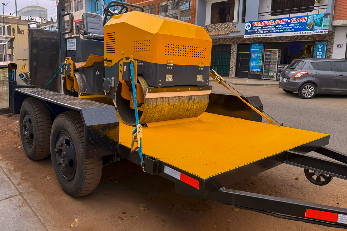 Remolque para rodillo