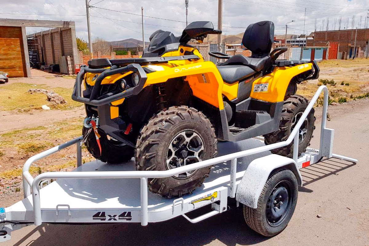 Remolque porta Cuatrimoto