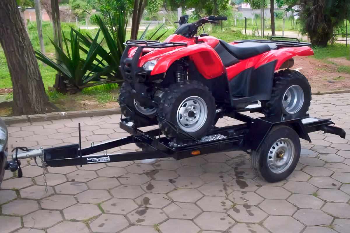 Remolque porta Cuatrimoto